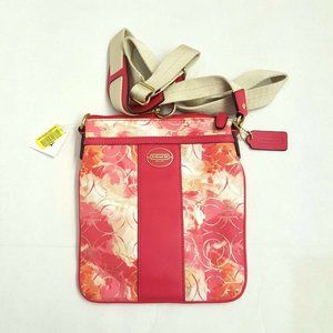 COACH Coral Multi Crossbody Swingpack Bag
